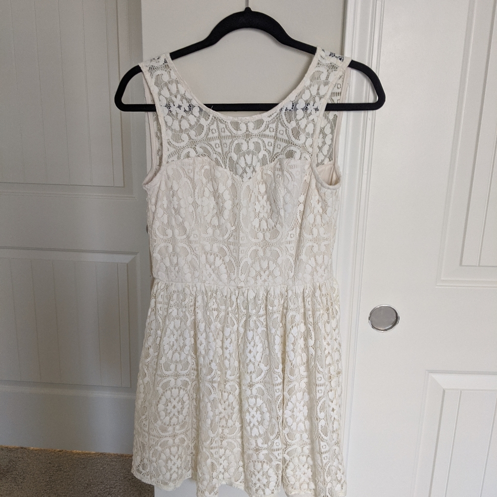 BCX White Skater Dress